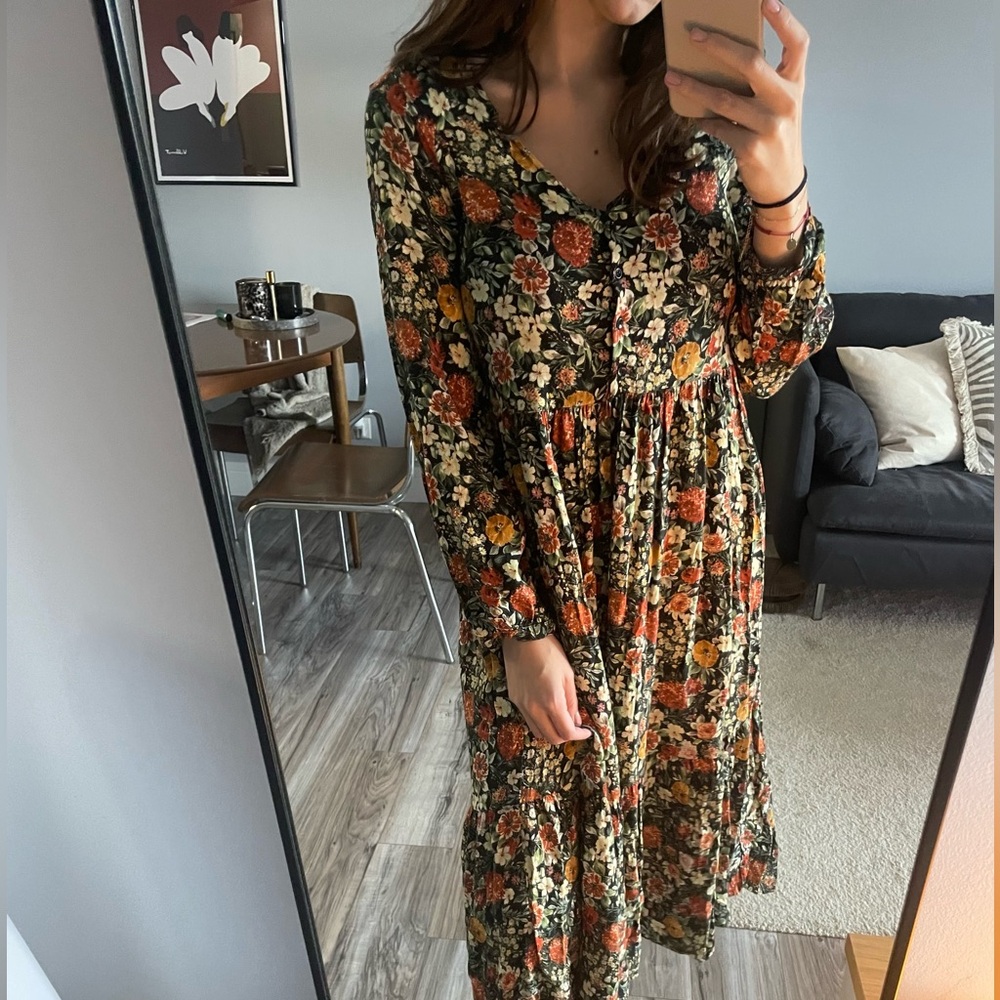 Midi Floral Dress